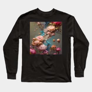 Flowing Flowers 8 Long Sleeve T-Shirt